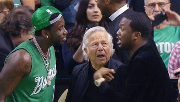 Meek Mill, Gucci Mane & Robert Kraft Hang Out At Celtics Game — See Pics – Hollywood Life