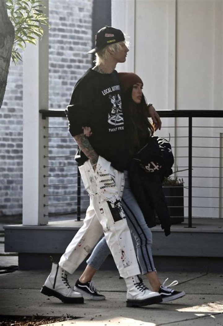 Megan Fox Cuddles Up To Machine Gun Kelly After Feuding With Ex Brian Austin Green On Social Media