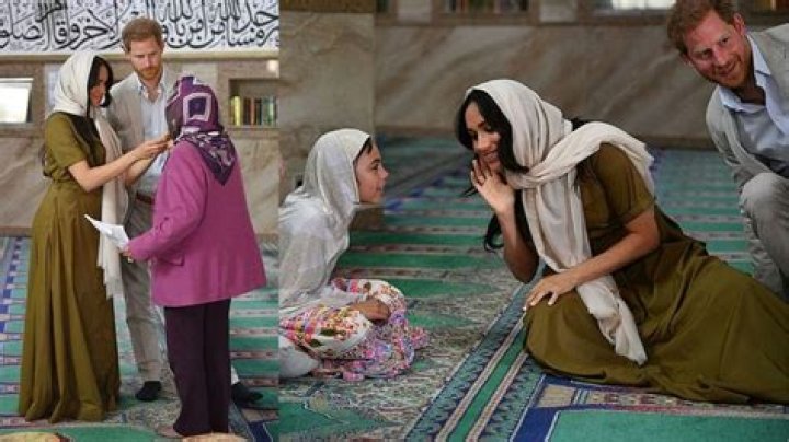 Meghan Markle at Auwal Mosque in Bo-Kaap in Cape Town