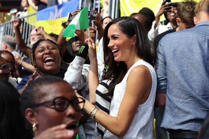 Meghan Markle at the NGO Waves for Change event at Monwabisi Beach