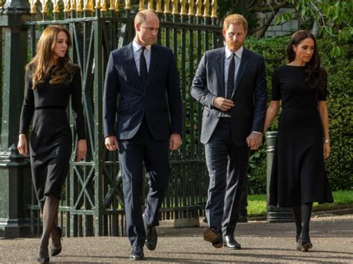 Meghan Markle, Prince Harry, Prince William & Kate Middleton