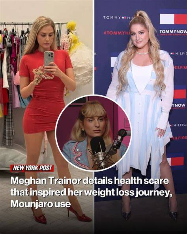Meghan Trainor at Tommy Hilfiger&rsquo;s London show in 2020