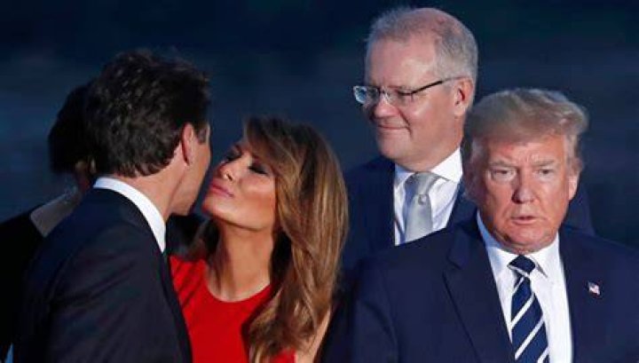 Melania Trump Crushes On Justin Trudeau & Twitter Reacts – Hollywood Life