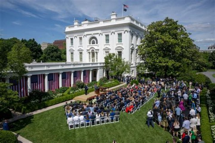 Melania Trump in the Rose Garden