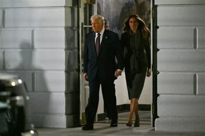 Melania Trump Yanks Hand Away From Donald After Playboy Playmate Revealed Alleged Affair &mdash; Watch