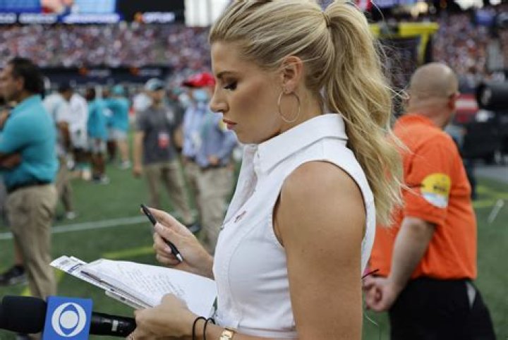 Melanie Collins at another NFL game