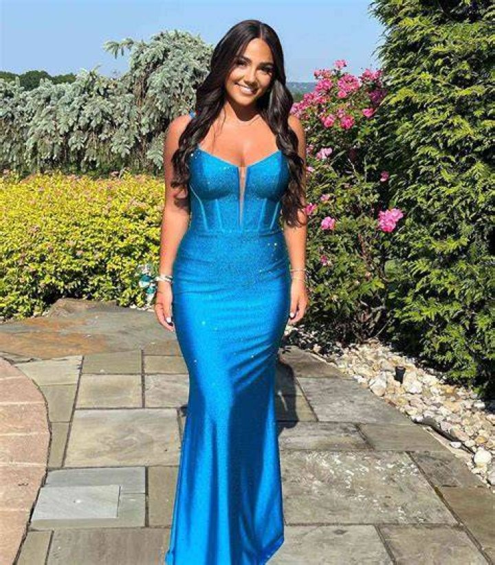 Melissa Gorga in a red dress
