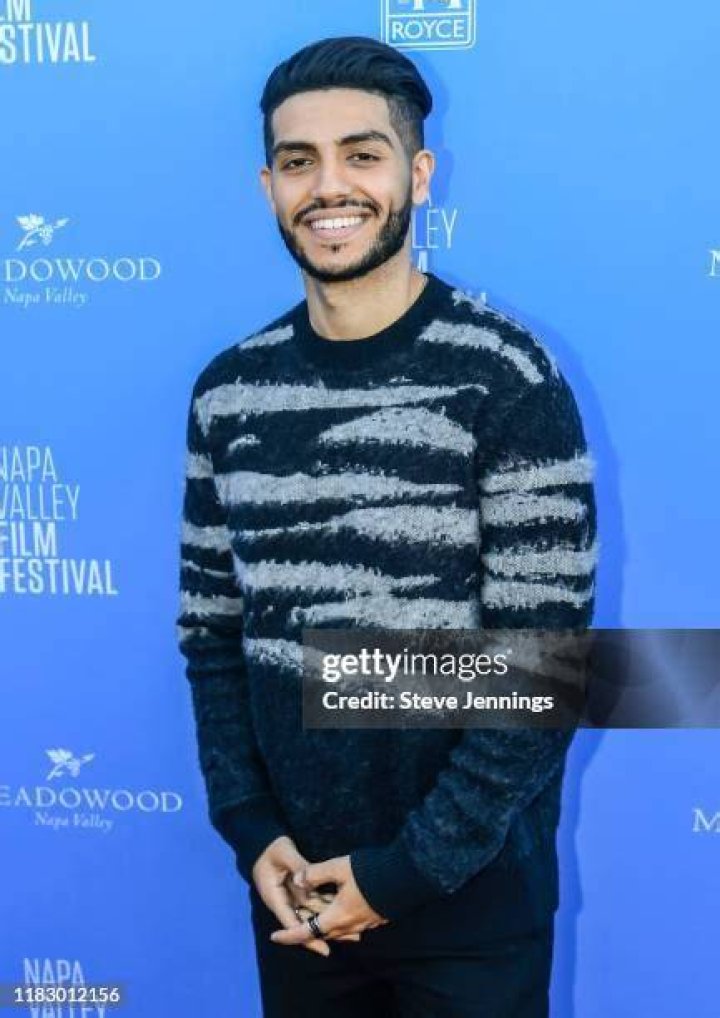 Mena Massoud attends the Rising Star Showcase at the Napa Valley Film Festival, Napa, CA @NapaFilmFest #NVFF19 Rising Star showcase, Napa Valley Film Festival, USA - 16 Nov 2019