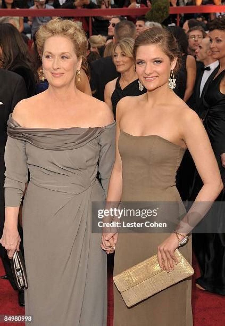 Meryl Streep and Louisa Jacobson Gummer