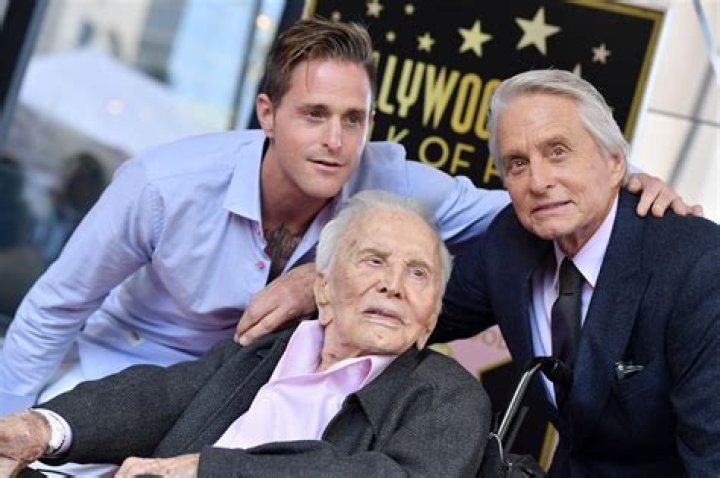 Michael Douglas, Kirk Douglas