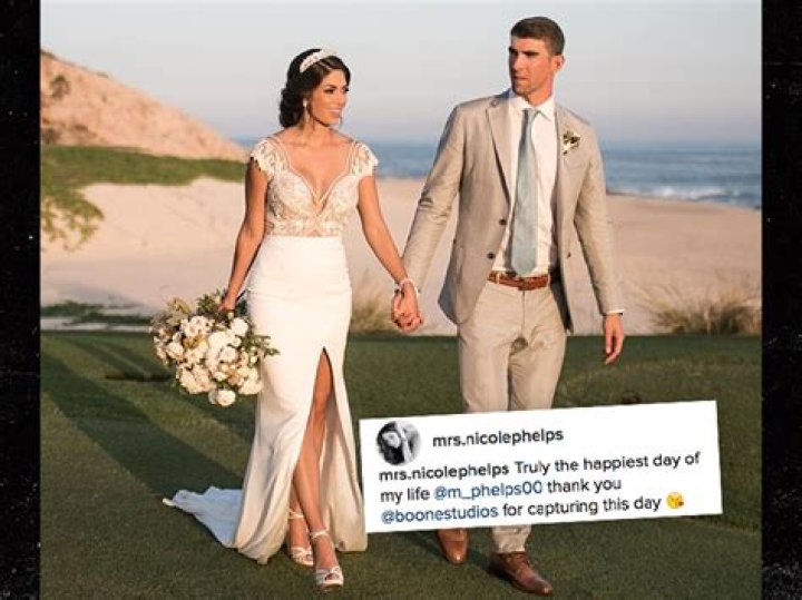 Michael Phelps Wedding Pic