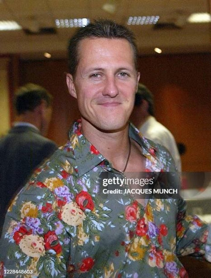 Michael Schumacher Is Seen After the Race of Chapmions