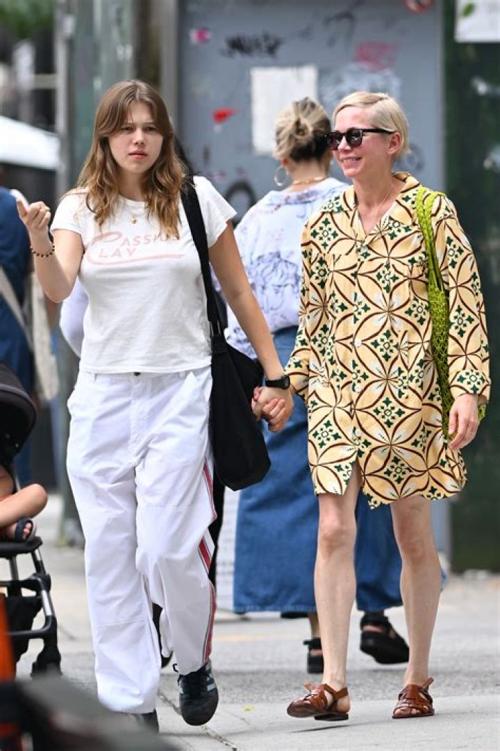 Michelle Williams and Matilda Ledger sighting in Brooklyn,New York Pictured: Michelle Williams,Matilda Ledger,Michelle Williams Matilda Ledger Ref: SPL1418695 120117 NON-EXCLUSIVE Picture by: SplashNews.com Splash News and Pictures USA: +1 310-525-5808 London: +44 (0)20 8126 1009 Berlin: +49 175 3764 166 World Rights