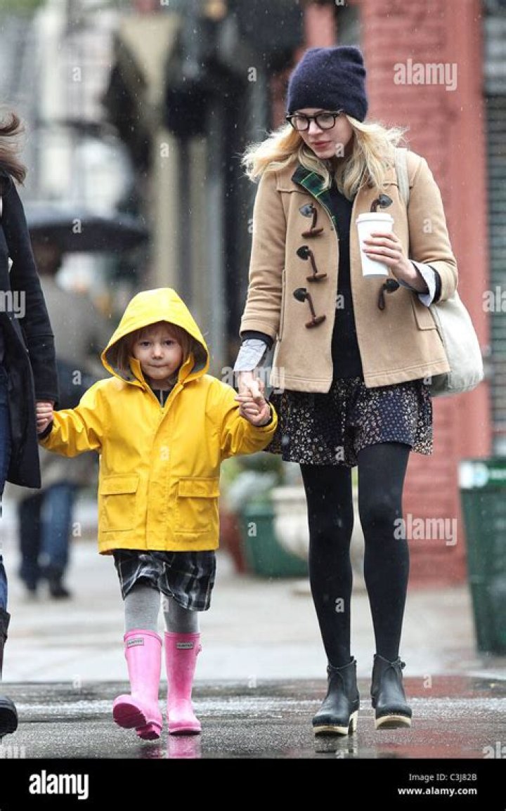 Michelle Williams with her daughter Matilda 