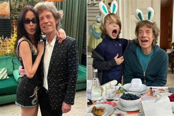 Mick Jagger Enjoys The Beach