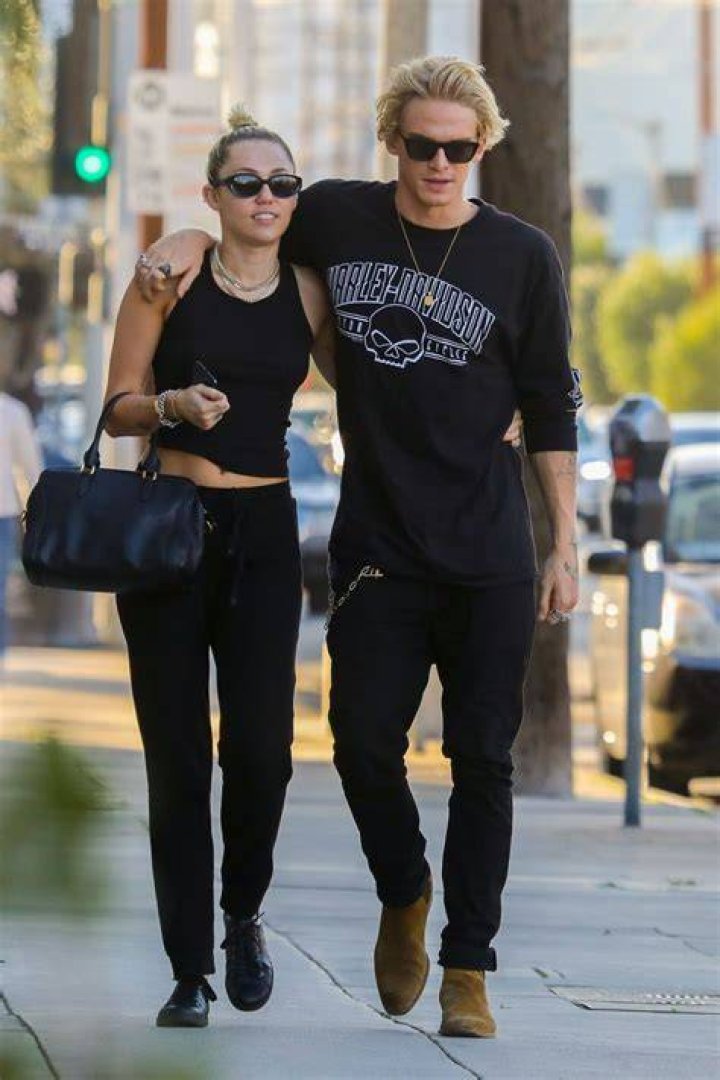 Miley Cyrus and Cody Simpson