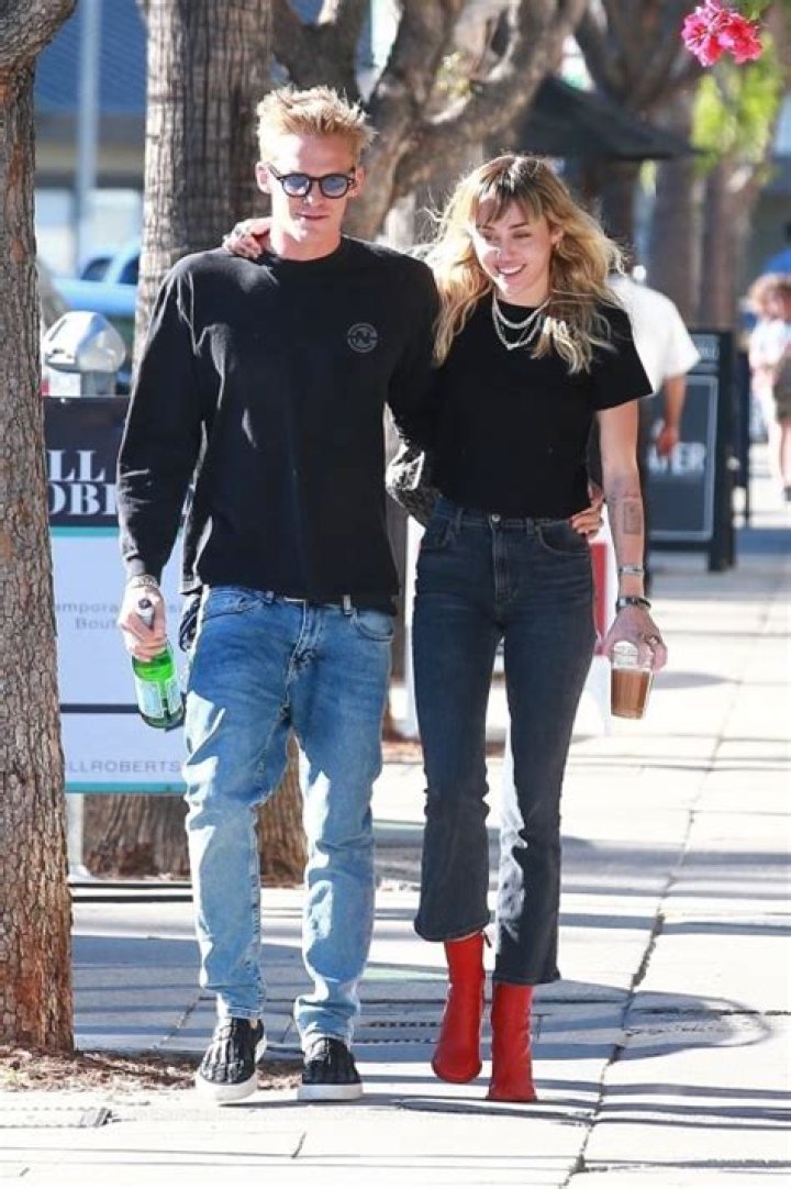 Miley Cyrus & Cody Simpson Lovingly Wrap Their Arms Around Each Other On Cute Lunch Date In LA