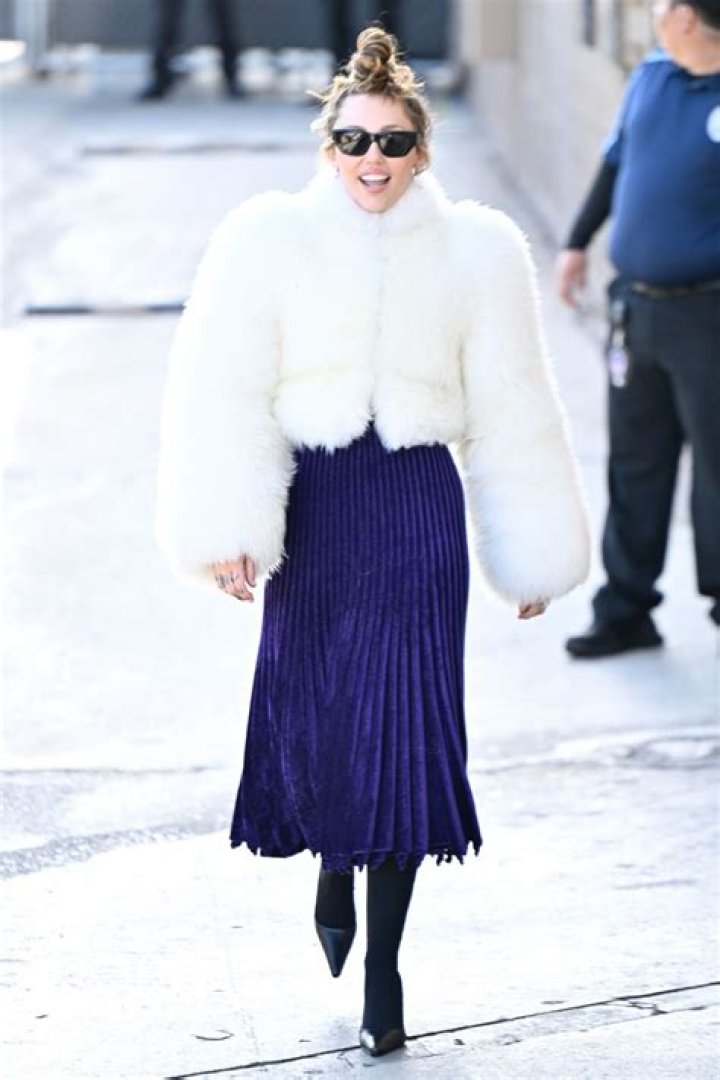 Miley Cyrus out and about, New York, USA &ndash; 10 Dec 2018