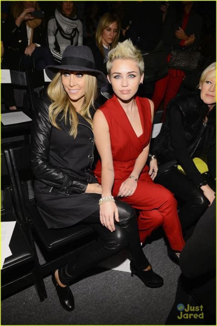 Miley Cyrus Rachel Zoe show, Fall 2013 Mercedes-Benz Fashion Week, New York, America - 13 Feb 2013
