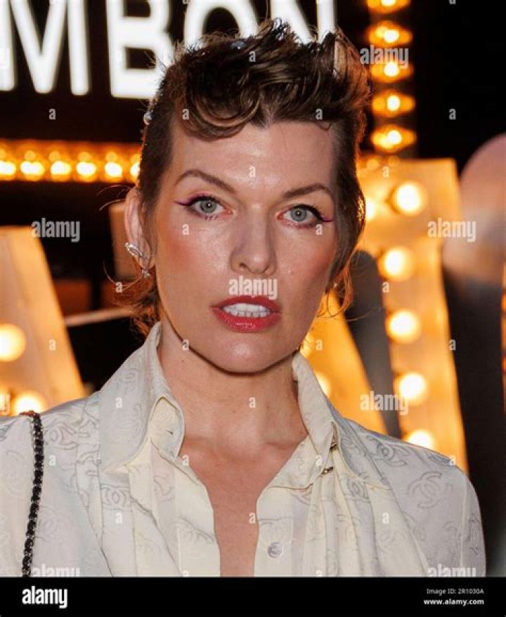 Milla Jovovich at the 2019 amfAR Gala