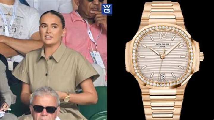 Mollie King Watches Wimbledon