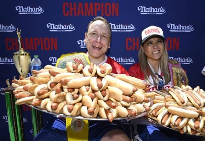 Nathan’s Hot Dog Eating Contest — PICS