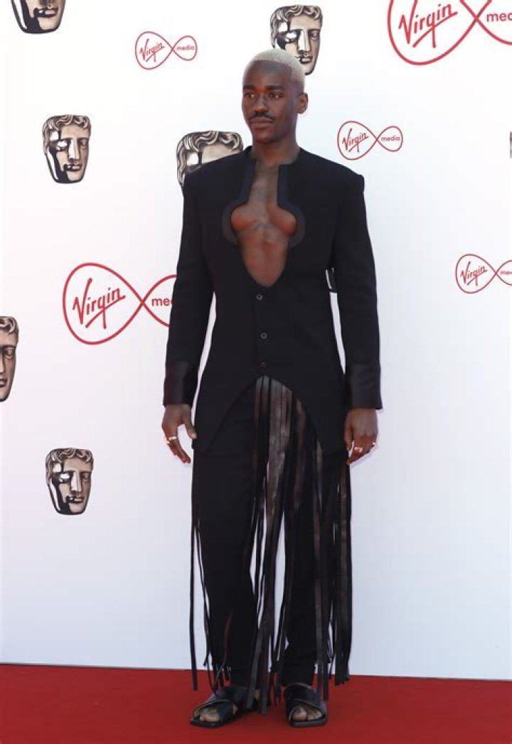 Ncuti Gatwa at the Virgin Media British Academy Television Awards, held at the Royal Festival Hall, Sunday 8 May, 2022, London, U.K. Virgin Media British Academy Television Awards, Arrivals, Royal Festival Hall, London, UK - 08 May 2022