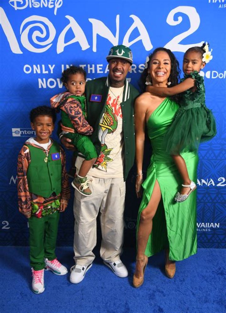 Nick Cannon, Brittany Bell, and Son Golden