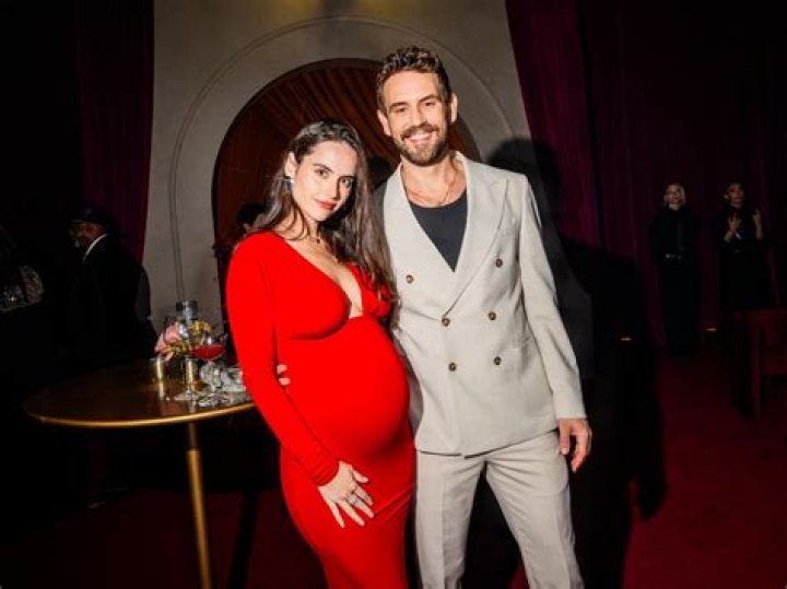 Nick Viall and Natalie Joy at the 'Going Home With Tyler Cameron' premiere.