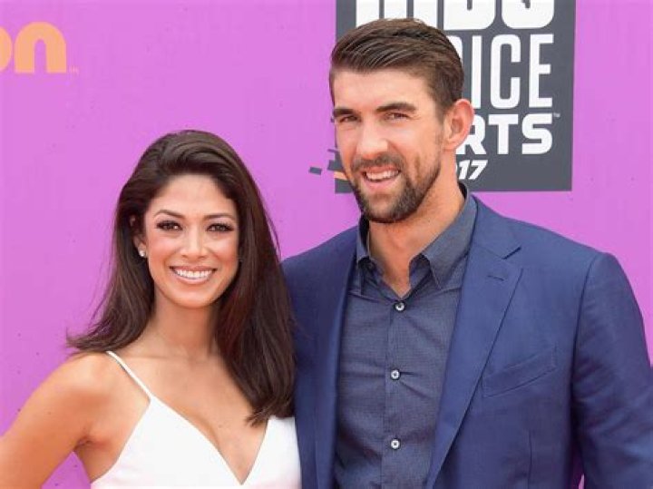 Nicole Johnson, Michael Phelps and Boomer Phelps Kids' Choice Sports Awards, Arrivals, Los Angeles, USA - 19 Jul 2018
