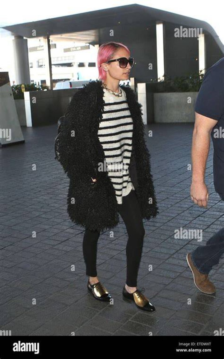 Nicole Richie at LAX International Airport