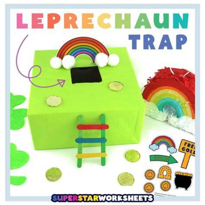 North West, 7, Expertly Creates A Leprechaun Trap For St. Patrick’s Day & Kim Kardashian Joins The Fun