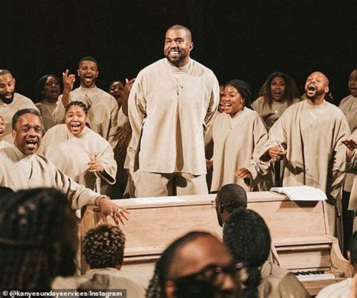 North West, 7, Gives Chicago, 2, A Piggyback Ride At Kanye West’s Sunday Service