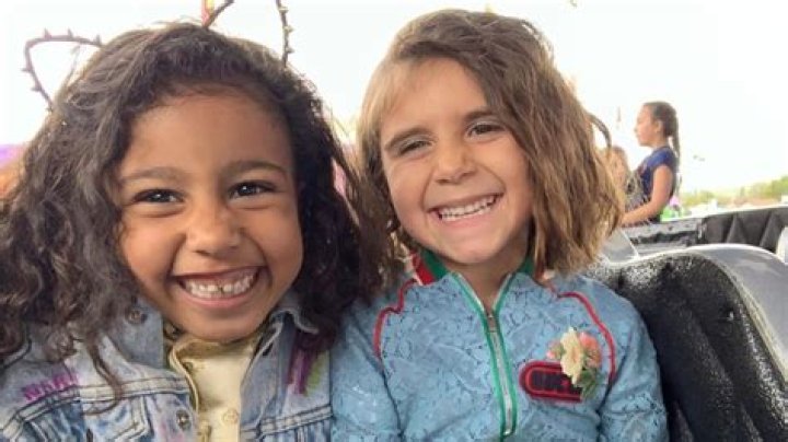 North West & Penelope Disick Wearing Ballet Tutus