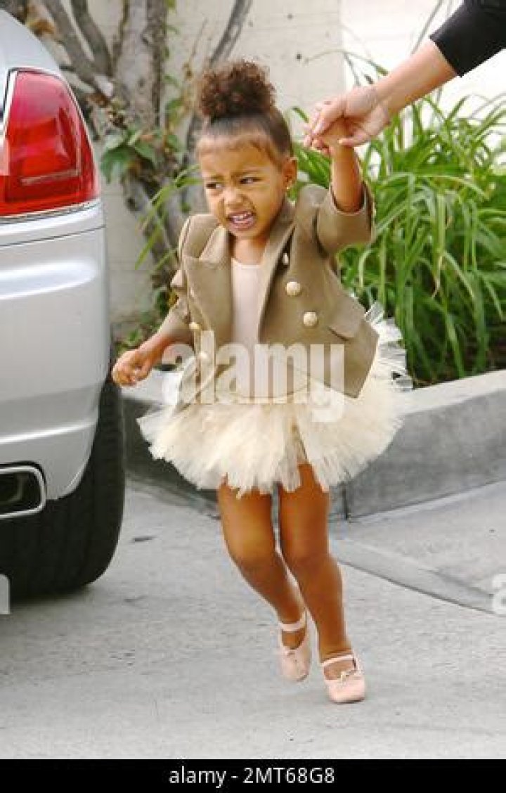 North West At Ballet Class In Tarzana