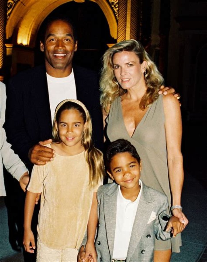 O.J. Simpson, Nicole Brown and their kids