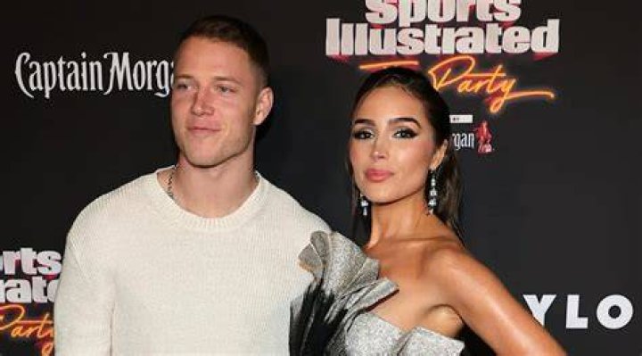 Olivia Culpo & Christian McCaffrey.