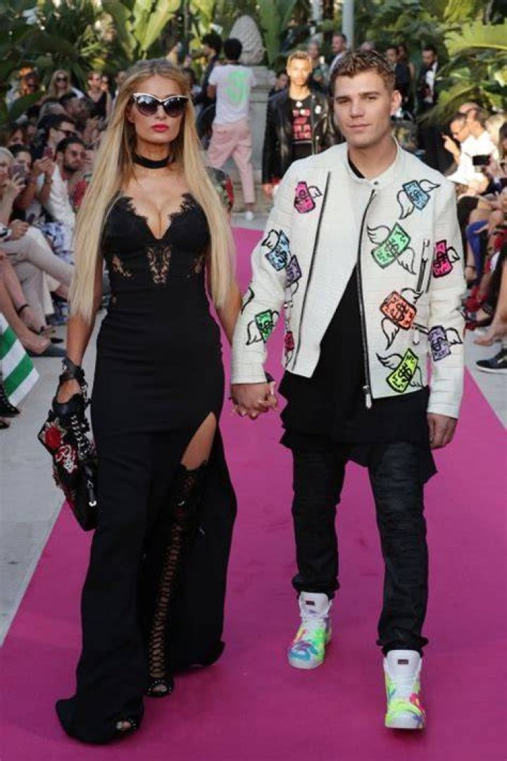 Paris Hilton and Chris Zylka Just Cavalli Paris Hiltom skincare event, Milan, Italy - 20 Oct 2018