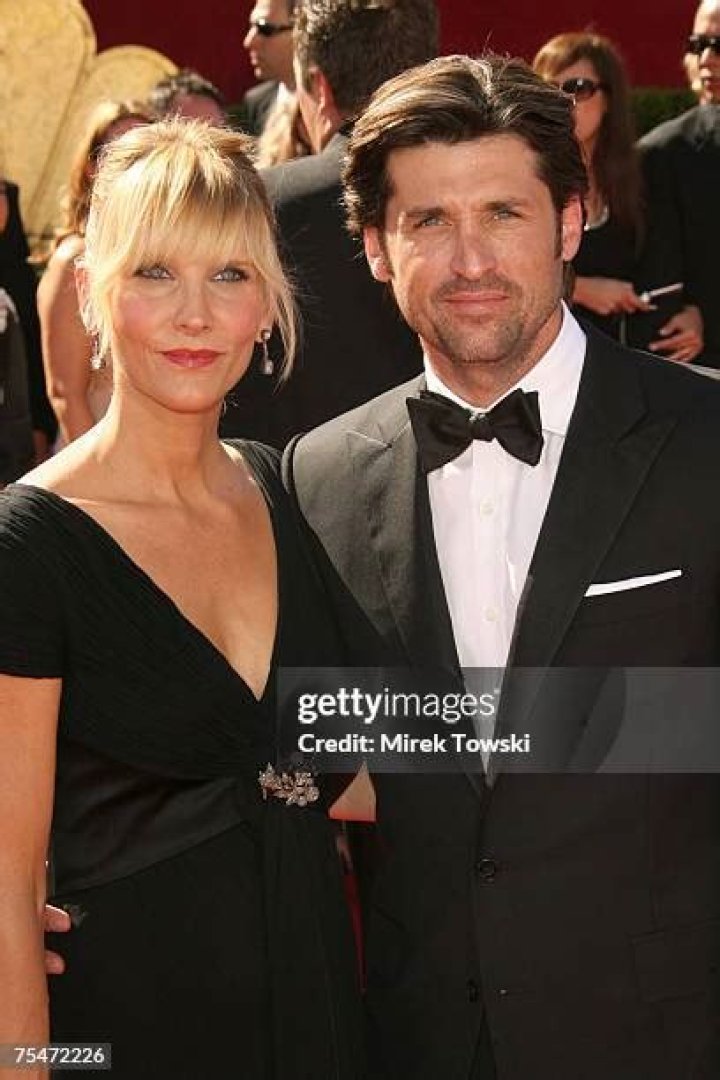Patrick Dempsey and Jill Fink 12TH ANNUAL SCREEN ACTORS GUILD AWARDS ARRIVALS, LOS ANGELES, AMERICA - 29 JAN 2006