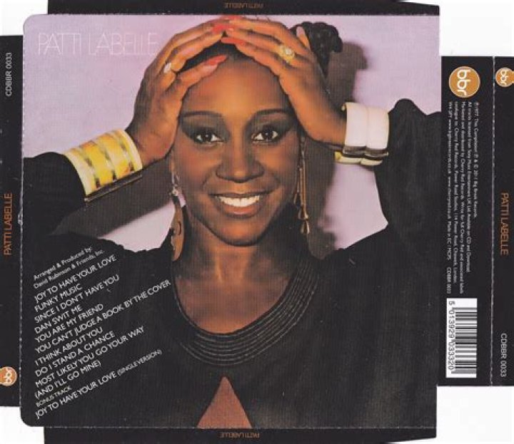 Patti LaBelle In Black & White