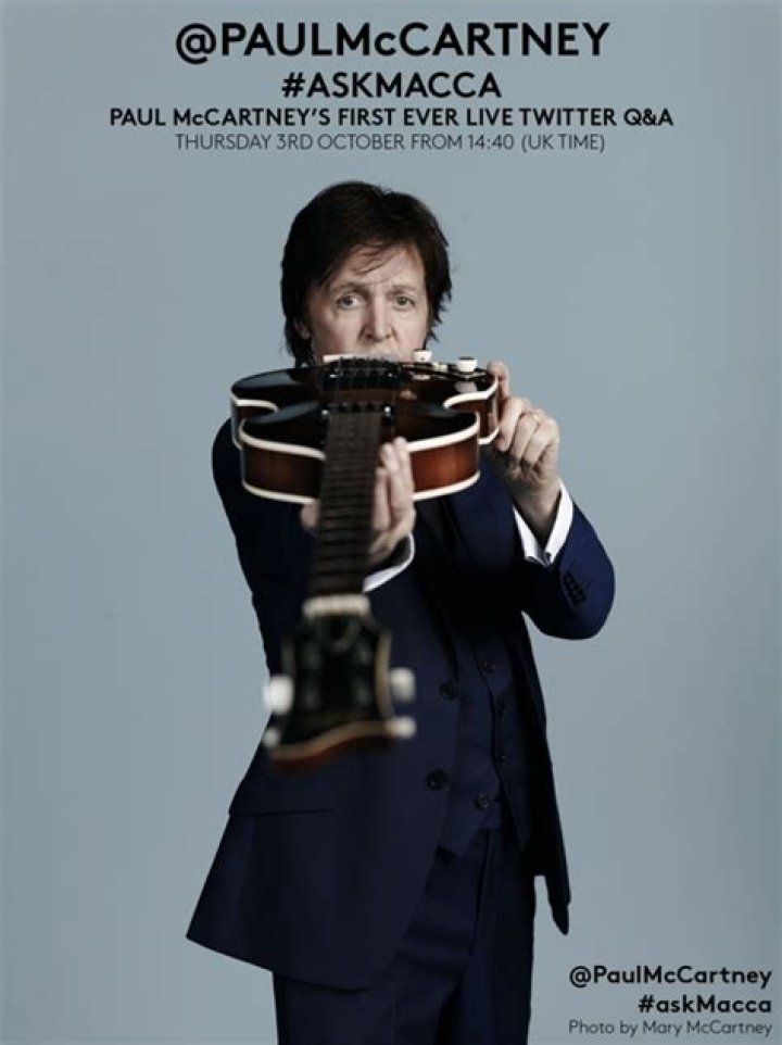 Paul McCartney Twitter