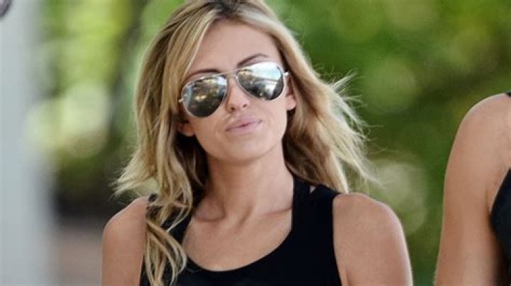Paulina Gretzky Hangs Out In A Bikini On The Beach & Pets Adorable Pig