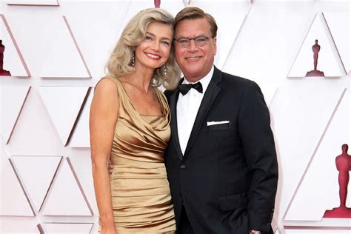 Paulina Porizkova Aaron Sorkin Oscars 2021