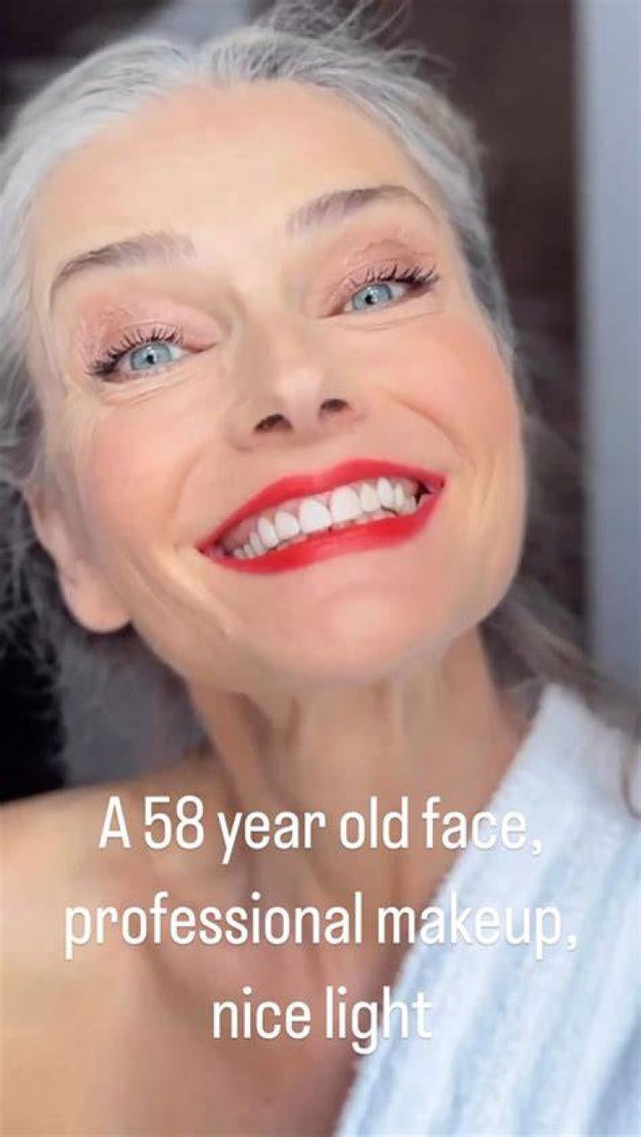 Paulina Porizkova Face Mask Pic