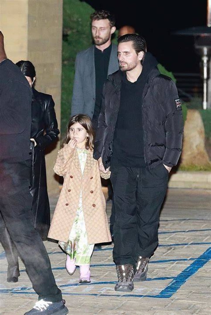 Penelope Disick Holds Hands With Scott Disick