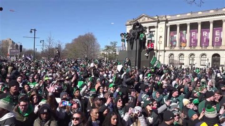 People Celebrate In Philadelphia
