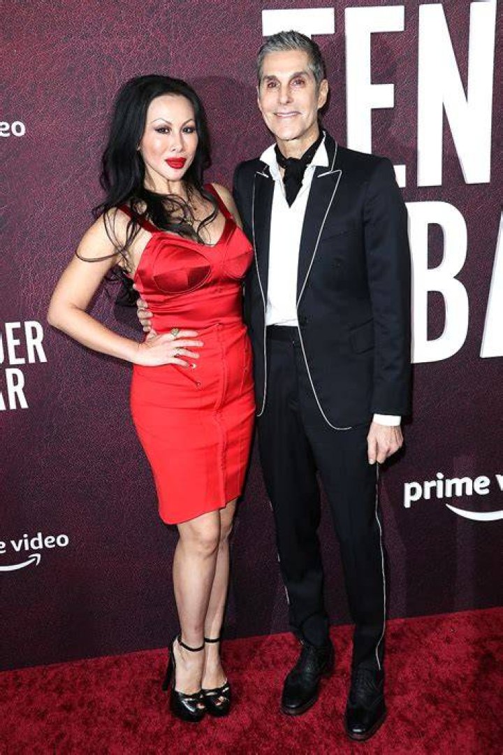 Perry Farrell and wife Etty Lau Farrell'American Underdog' film premiere, Arrivals, Los Angeles, California, USA - 15 Dec 2021