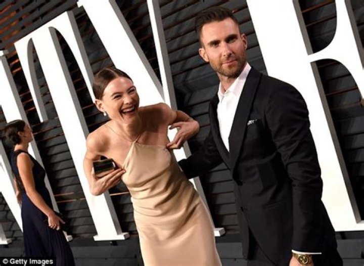 [PIC] Behati Prinsloo’s Wardrobe Malfunction — Nip Slip At Oscars Party – Hollywood Life