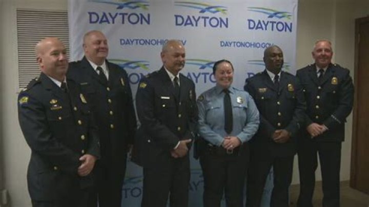Police officers in Dayton