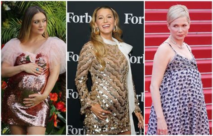 Pregnant Celebrities Grab Baby Bump